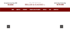 Desktop Screenshot of njtriallawyers.net